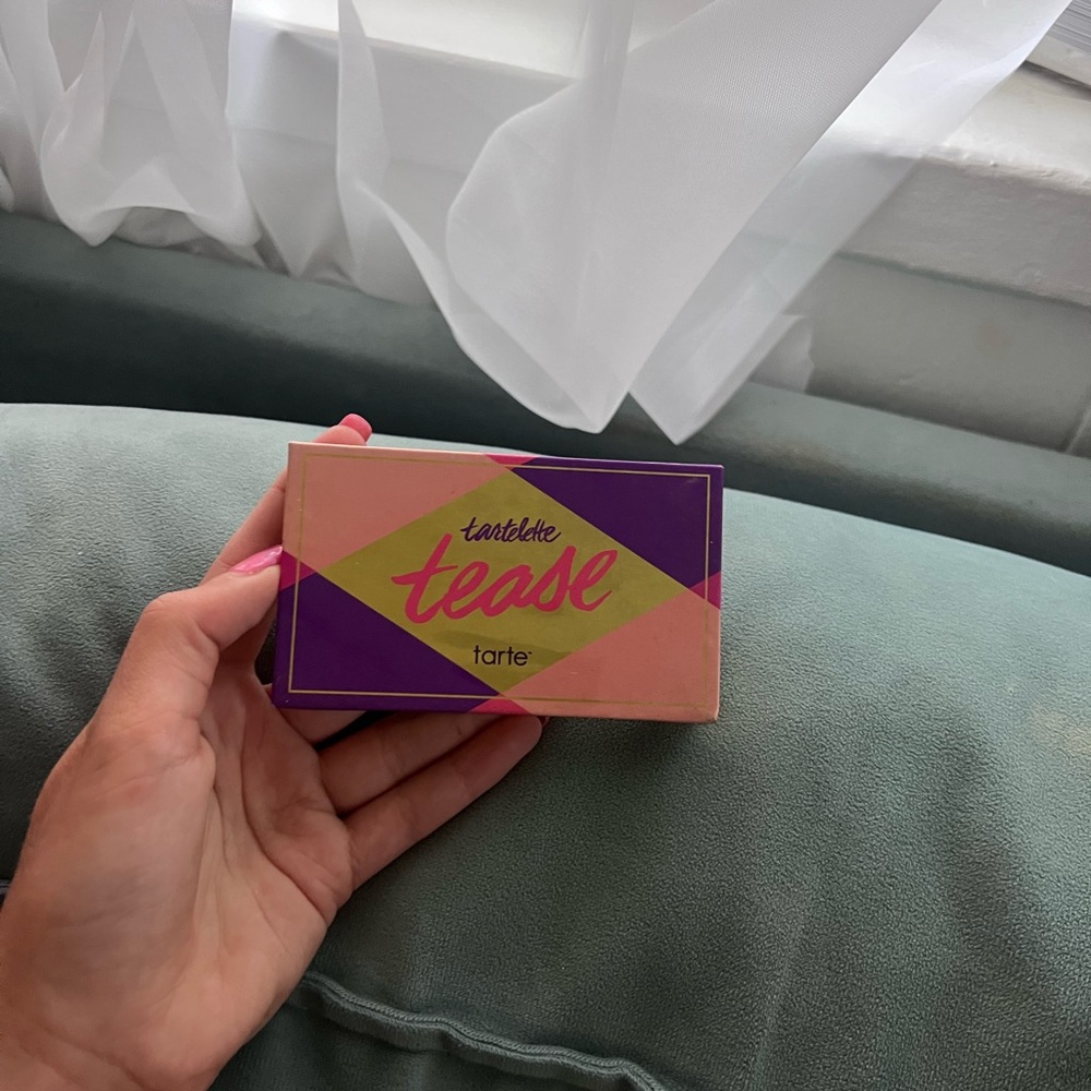 Tarte Tease Eyeshadow Palette with Purple and Pink Accents